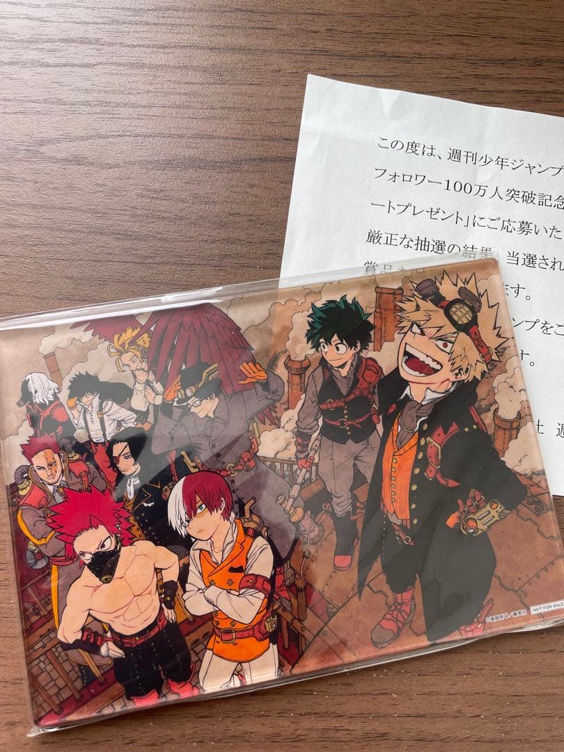 僕のヒーローアカデミア ヒロアカ アクリルアート当選品