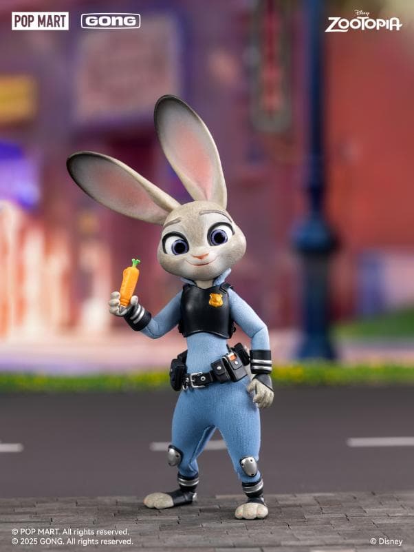 【GONG Studio】新品 正規品 ズートピア ニック＆ジュディ フィギュア