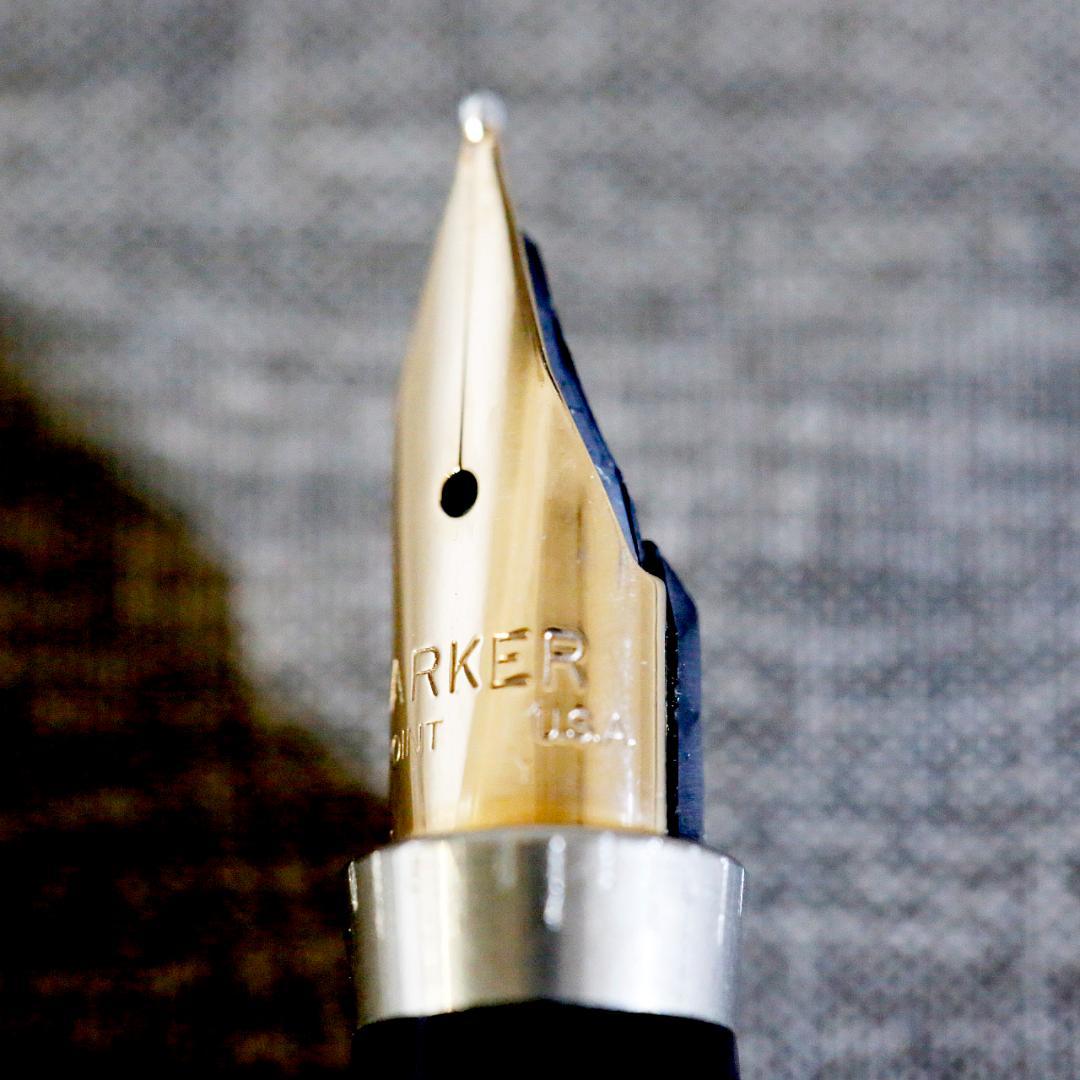 【極美品 送料込み】パーカー 万年筆 ７５ ゴールドフィルド 金張り