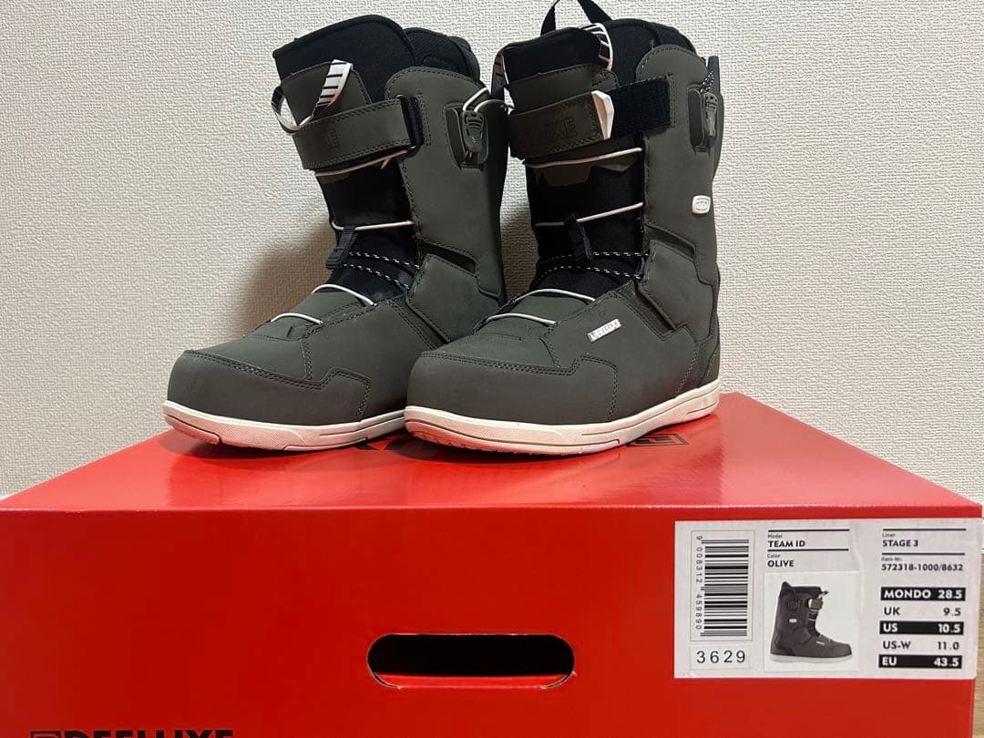 DEELUXE TEAM ID スノーボードブーツ OLIVE