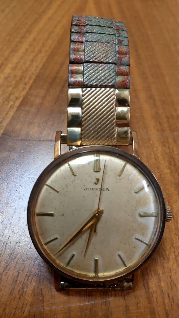 値下げしました。 JUVENIA 手巻き時計 1960年代アンティーク時計