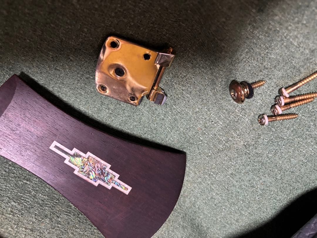 Ibanez AF105-VB フルアコPU MODアンティクィティHC付き