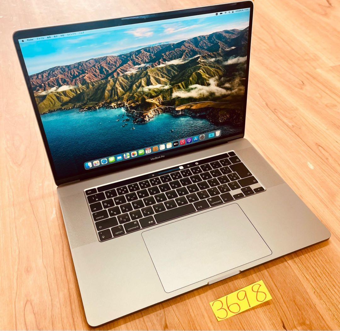MacBook pro 16インチ 2019 i9 64GB 1TB 管3698
