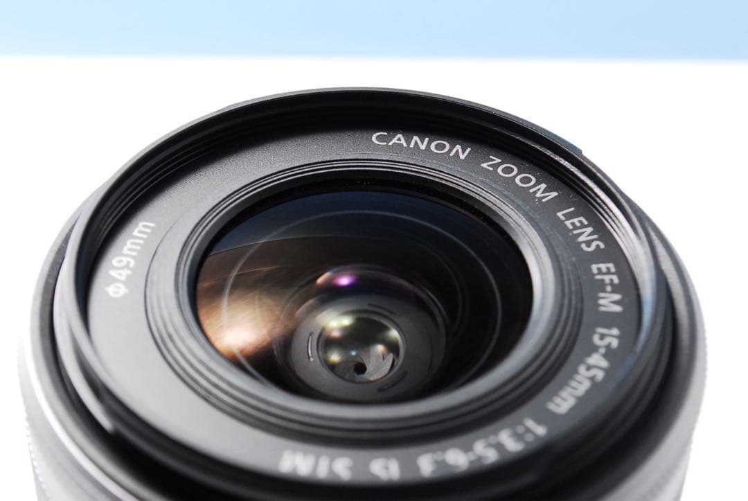 【極美品】Canon Kiss M2 ホワイト Wi-Fi/Bluetooth