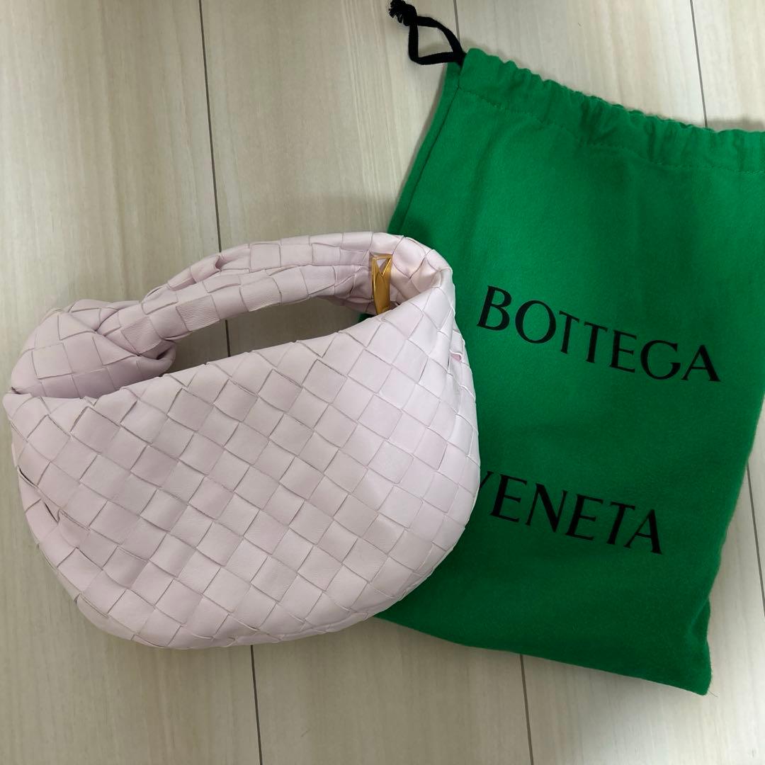 ボッテガ　ミニジョディ　ピンク　ゴールド金具