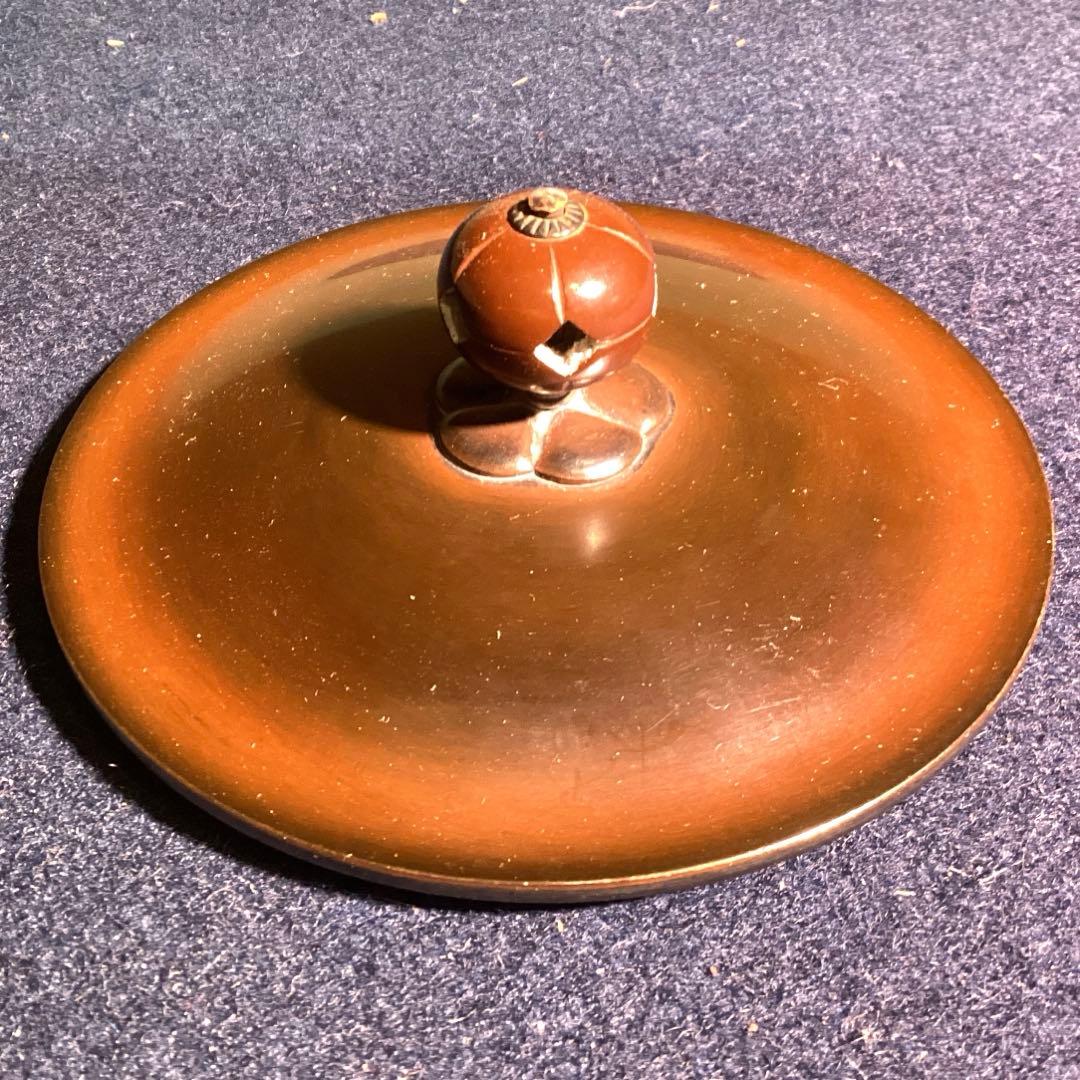 一ノ瀬宗也　佐藤浄清合作　唐銅鬼面風炉