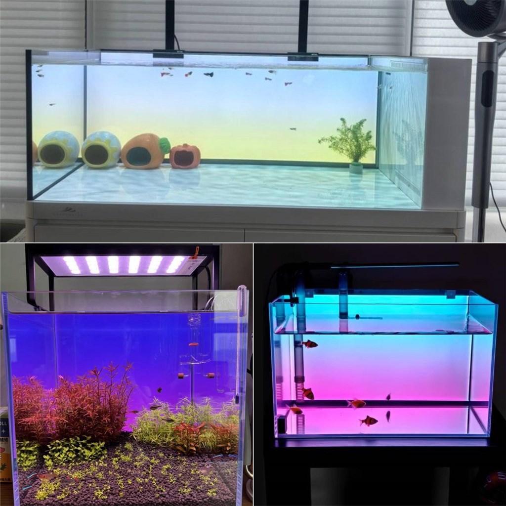 【b2l30】2色カラーLEDライトスクリーン OFF黒 30cm x 30cm