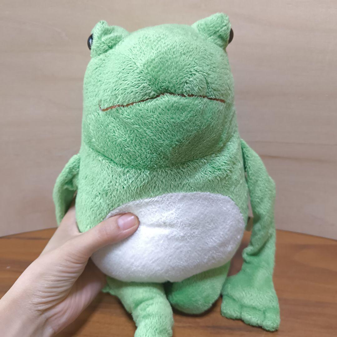 シナダ　ぬいぐるみ　カエル　レトロ　招福かえる　shinada
