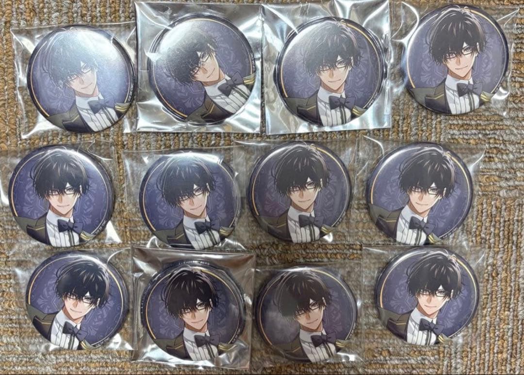 Collar×Malice カラマリ 柳愛時 缶バッジ 8周年 執事