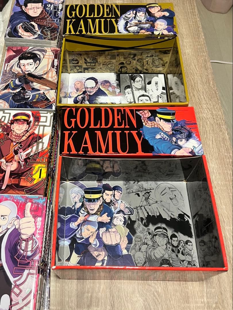 ゴールデンカムイ 全巻セット 収納ボックス付き(特典無し)