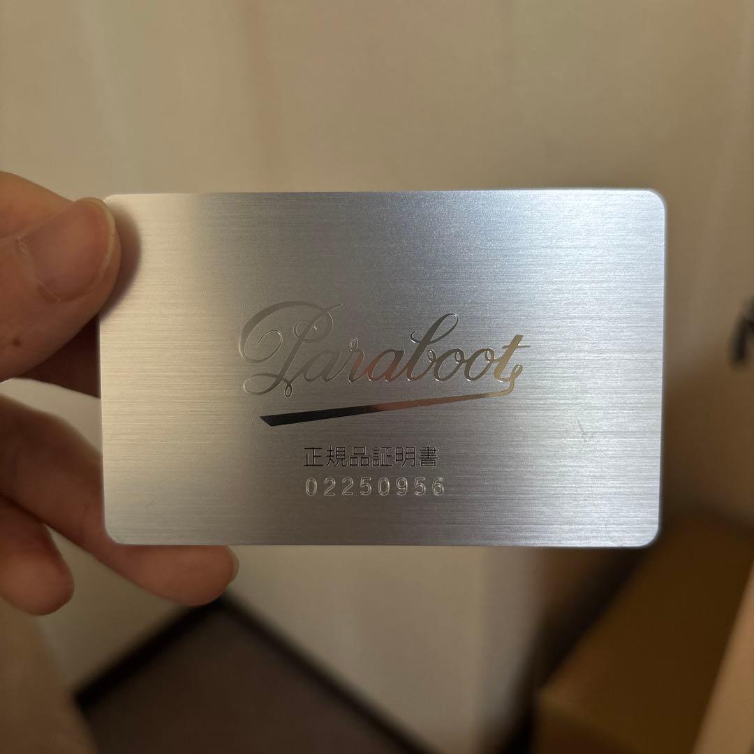 〈 Paraboot 〉MALO/スエード デッキシューズ　黒