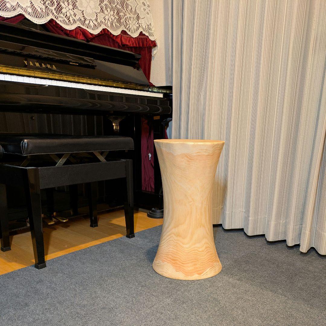 ヤムチャ　　　姫小松　天然木　丸太　椅子　スツール　テーブル　高さ約51㎝