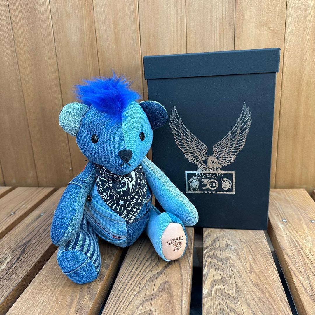 DIESEL 30周年記念 日本限定 100体限定 デニム再構築 テディベア