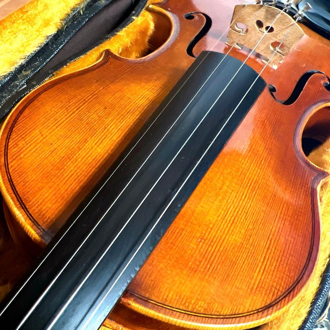 【美虎杢】K. SHIMORA NO.120 4/4 バイオリン　ドイツ製