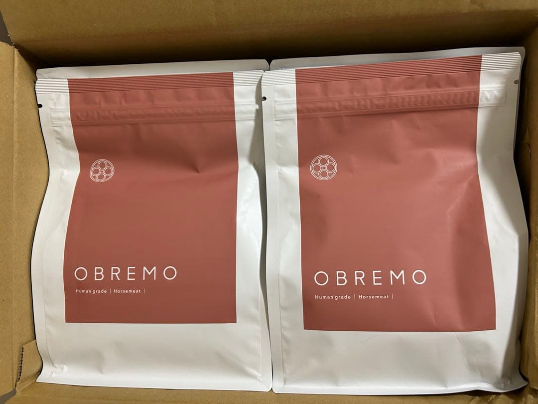 OBREMO 成犬用ドッグフード 馬肉800g