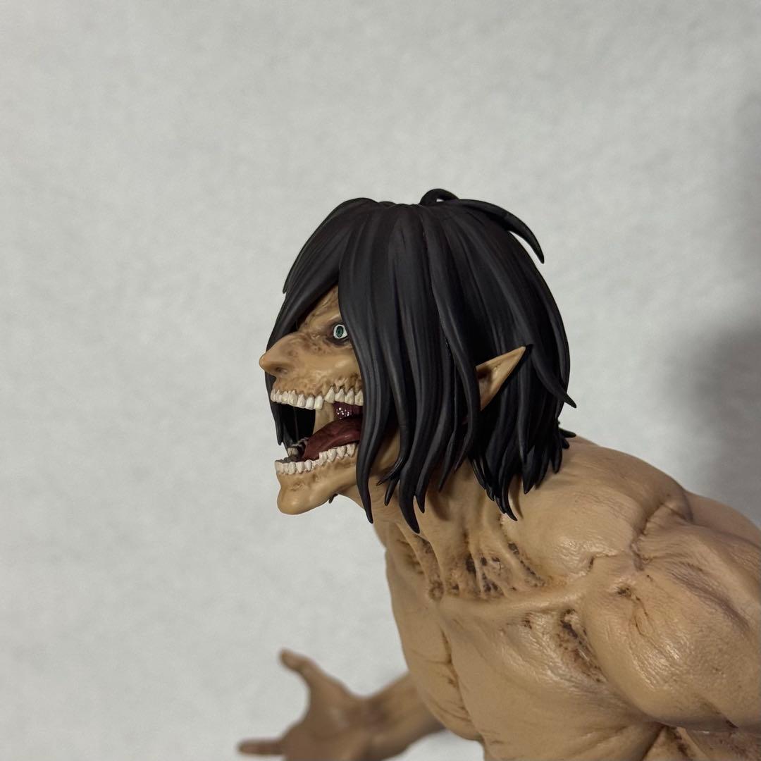 一番くじ 進撃の巨人 壁の外の世界 ラストワン賞 エレン （巨人） 開封品