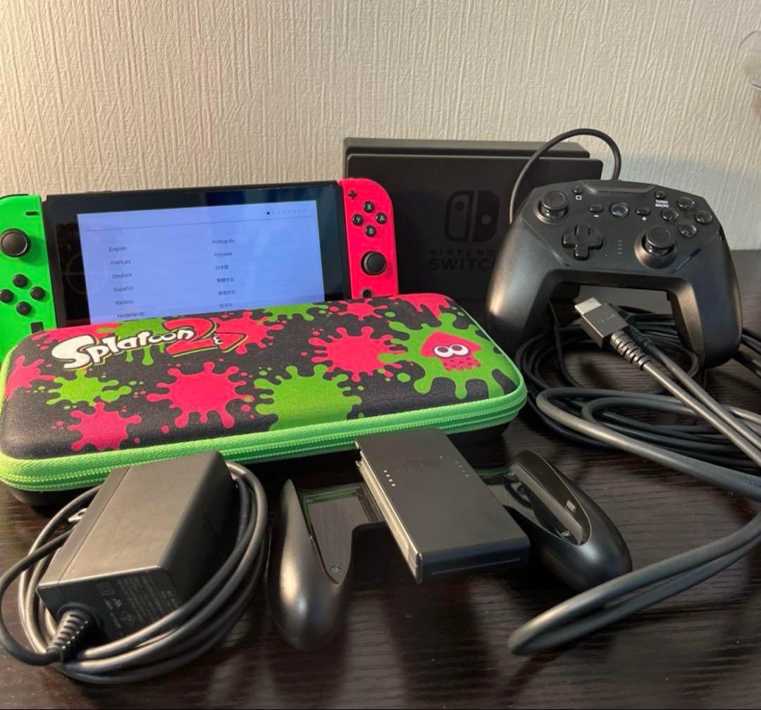 Nintendo Switch スプラトゥーン　プロコン　マイクラ　スマブラ　2