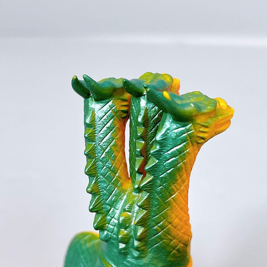 【激レアソフビ】当時物　ブルマァク　キングギドラ　ミドルサイズ　ツノ折れ無し