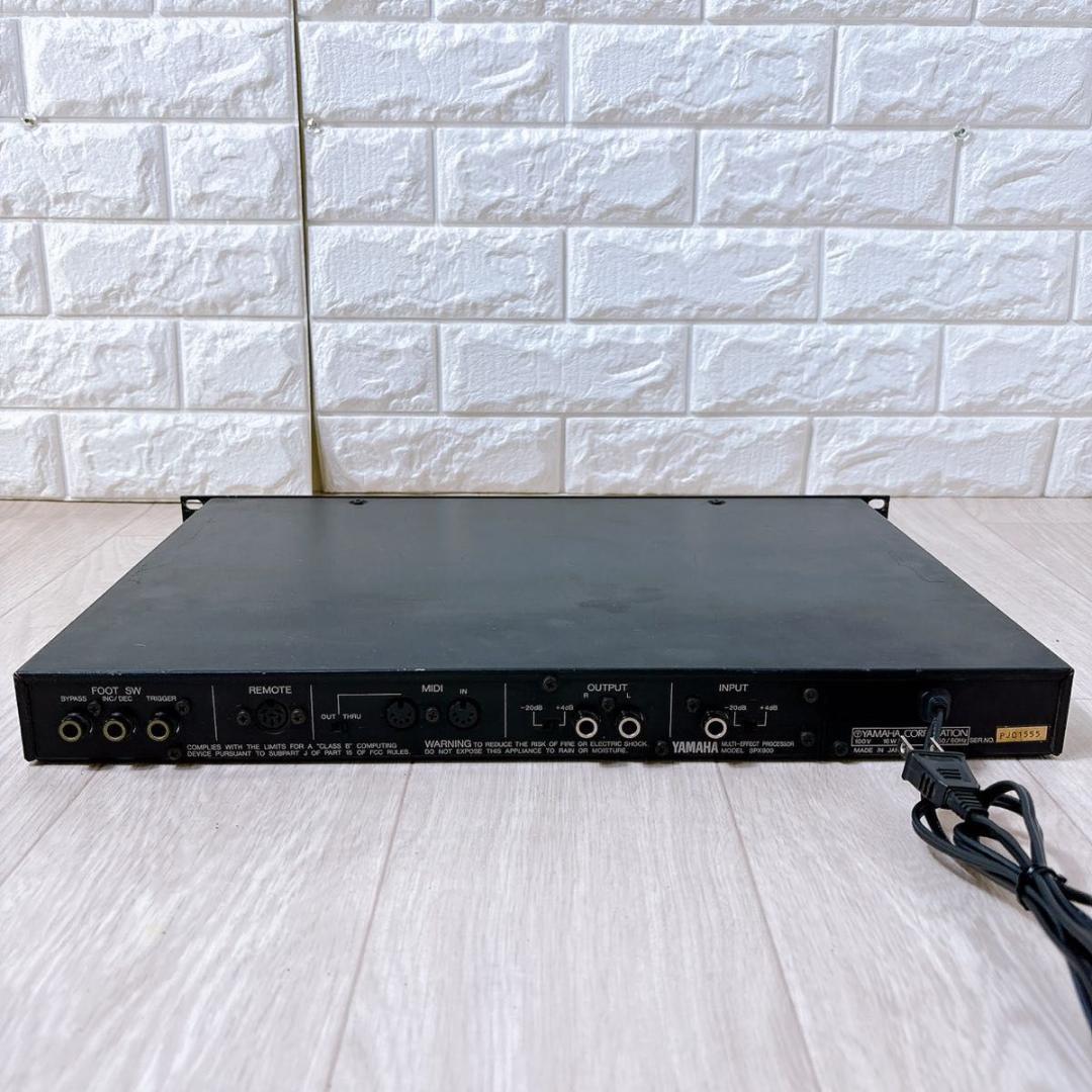 ヤマハ YAMAHA SPX900 マルチエフェクトプロセッサー エフェクター