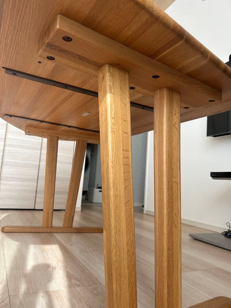 【HIDA飛騨産業】baguette lb IB305B　ダイニングテーブル