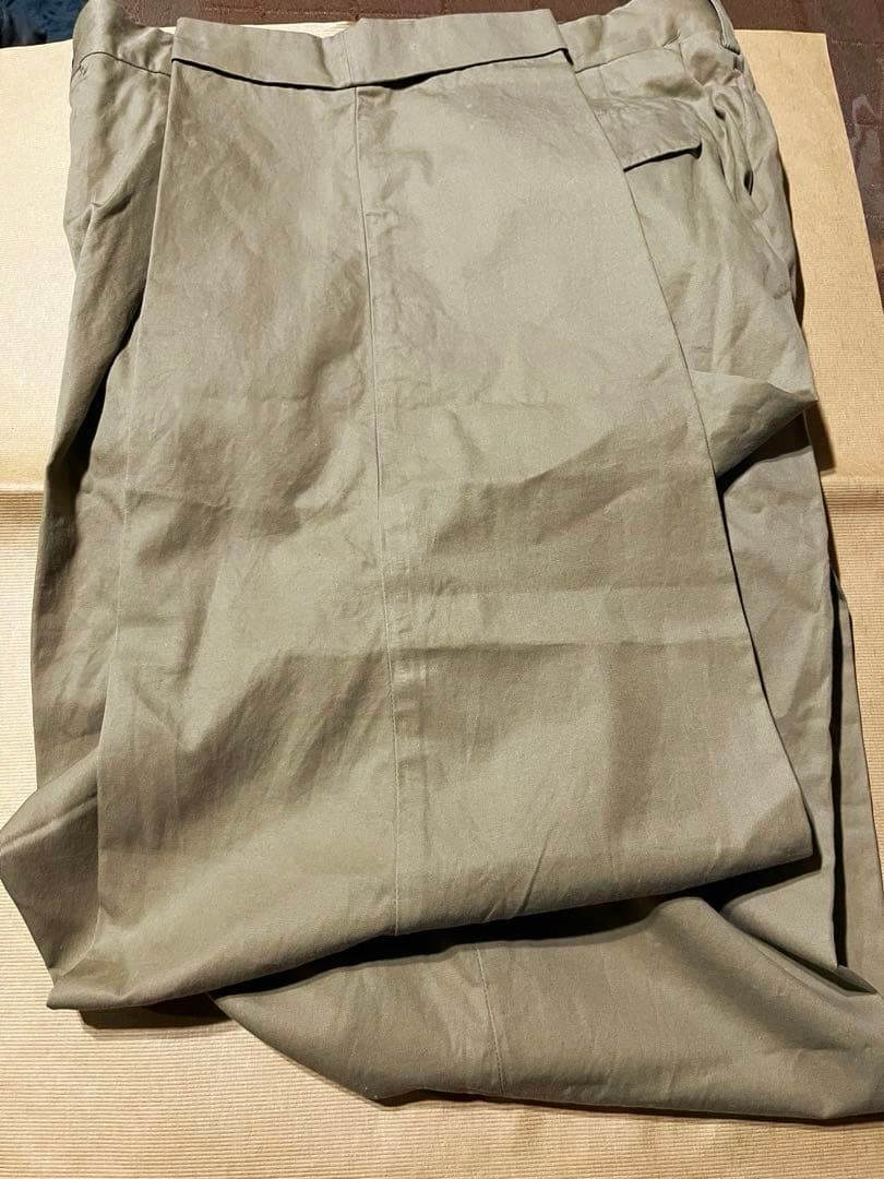 n*o様 *田中オム* コムデギャルソンオム ストーンウォッシュ綿 チノパンAD