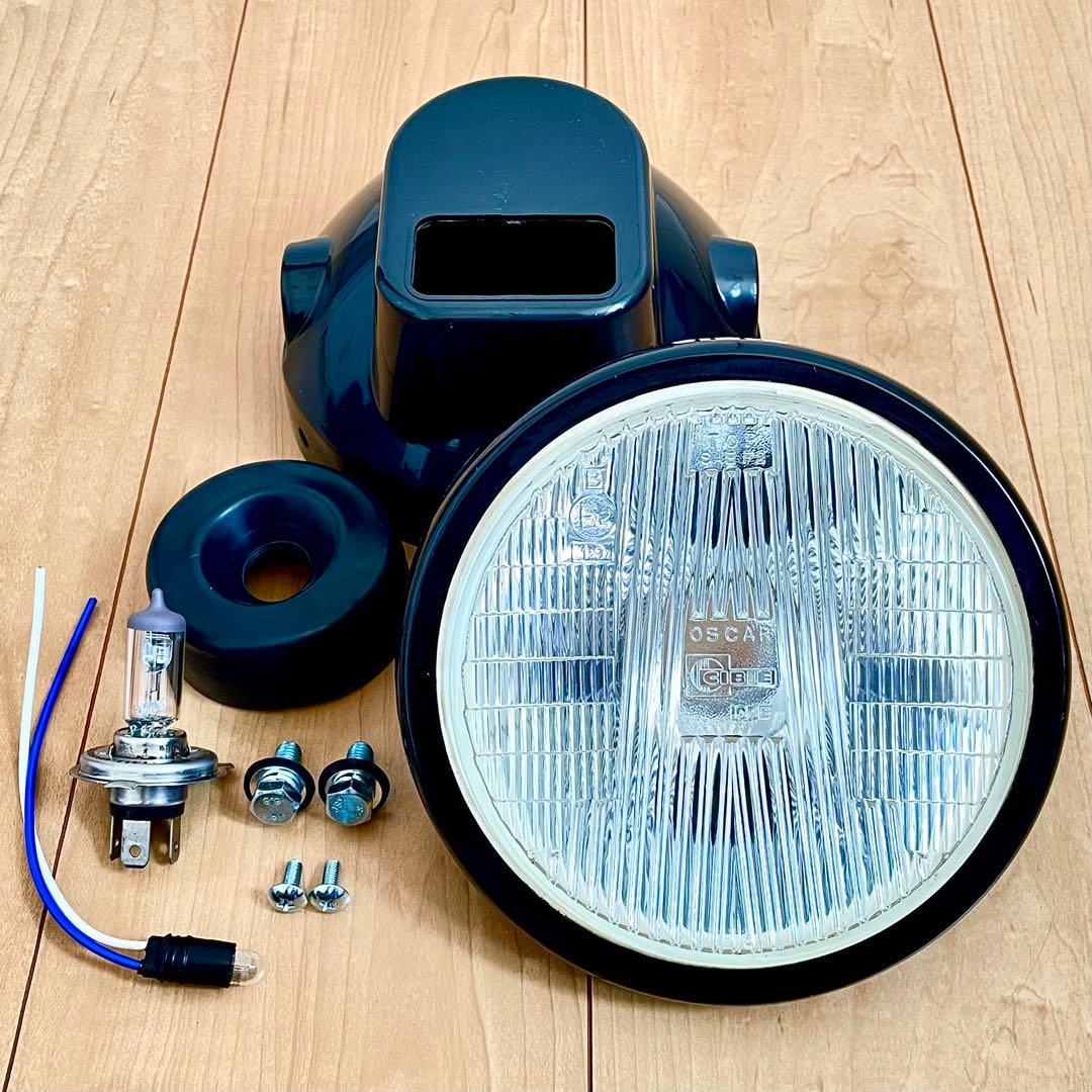 当時物 CIBIE シビエ 凹み ヘッドライト 160φ 極美品 CB250T