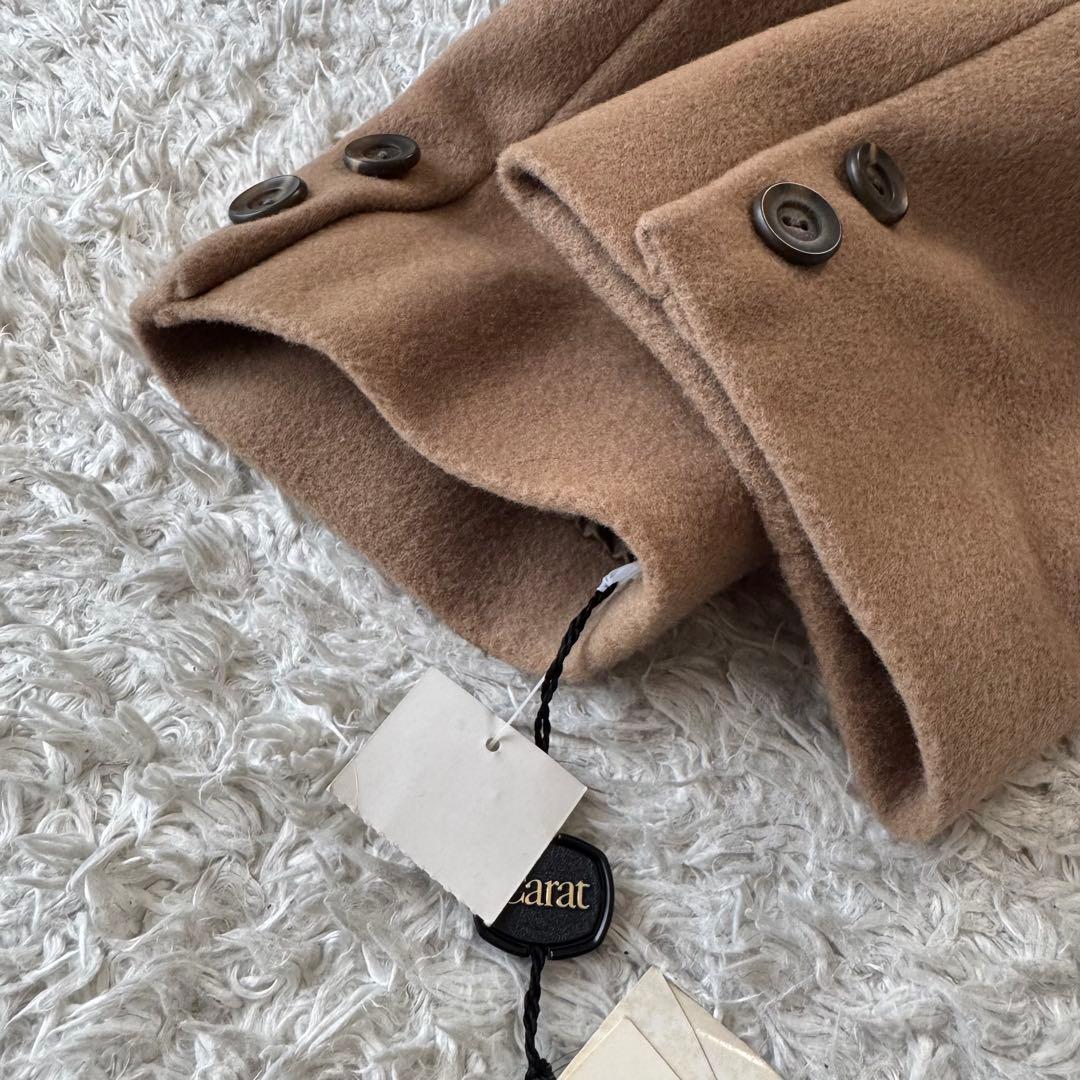 未使用 カシミヤ ロングコート チェスターコート ダブル アウター タグ付 9号