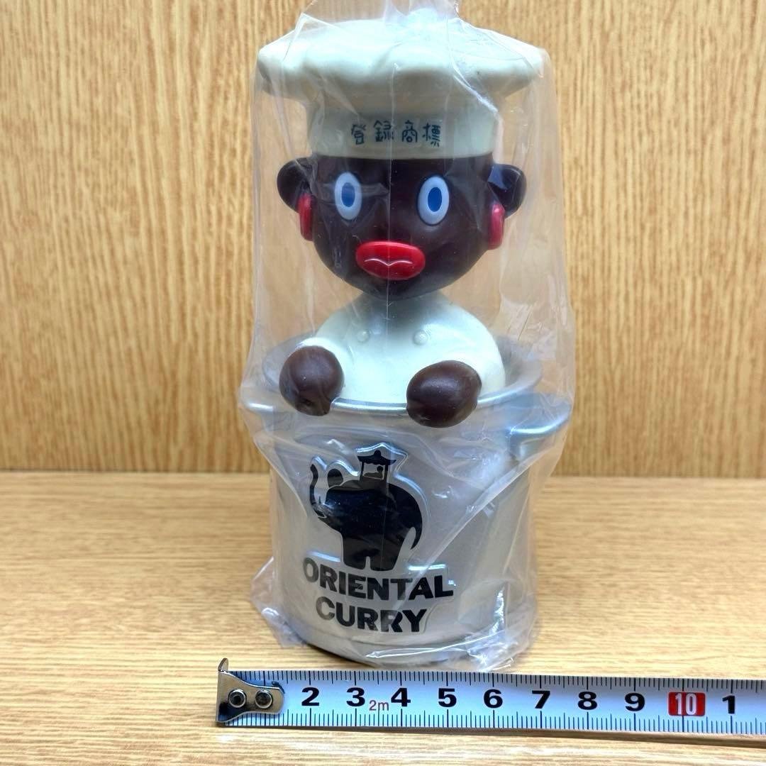 【オリエンタル坊や】　首振り人形　寸胴鍋ver. 箱付き