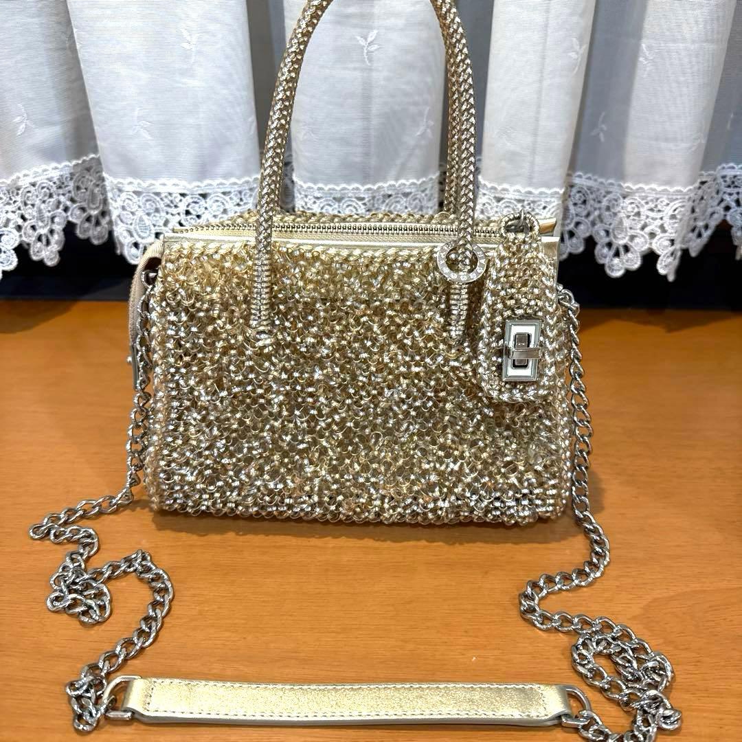 アンテプリマ　ワイヤーバッグ ショルダーバッグ