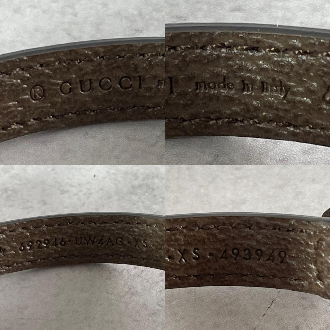 未使用保管品✨ GUCCI グッチ ペット用 首輪 GGスプリーム アクセサリー