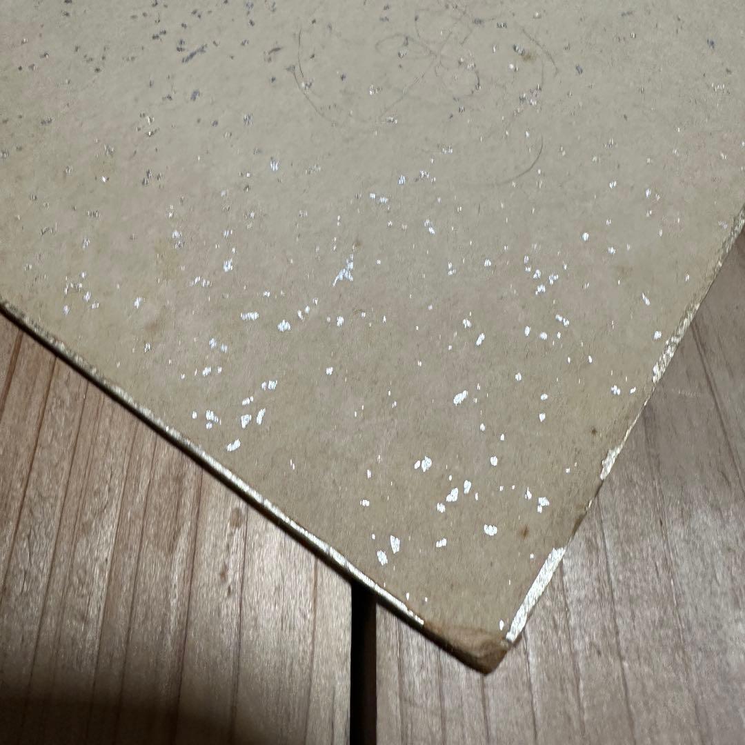 サトウサンペイ 1972年 サイン入りイラスト 色紙　親子の散歩