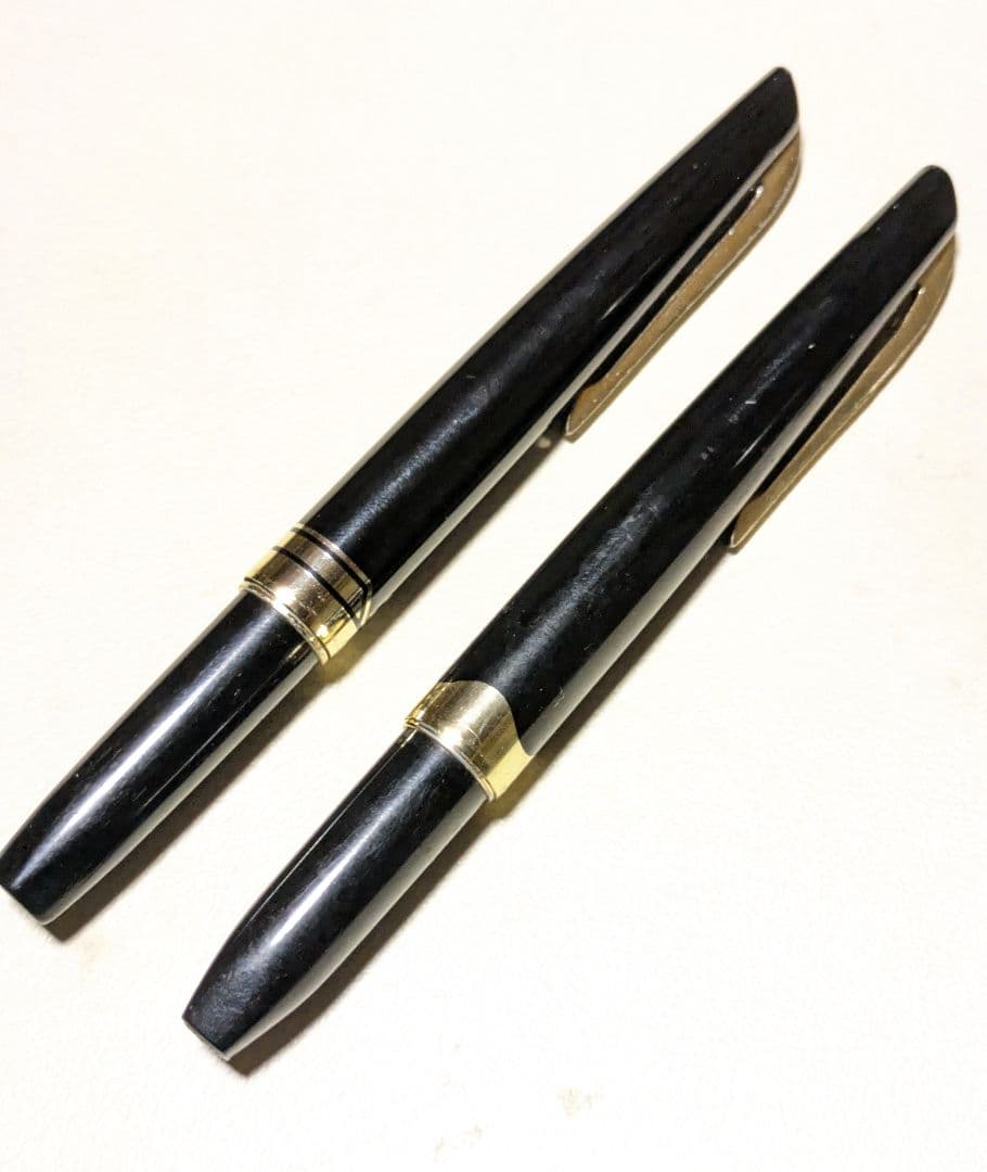 万年筆 プラチナ 22K 18K 2本