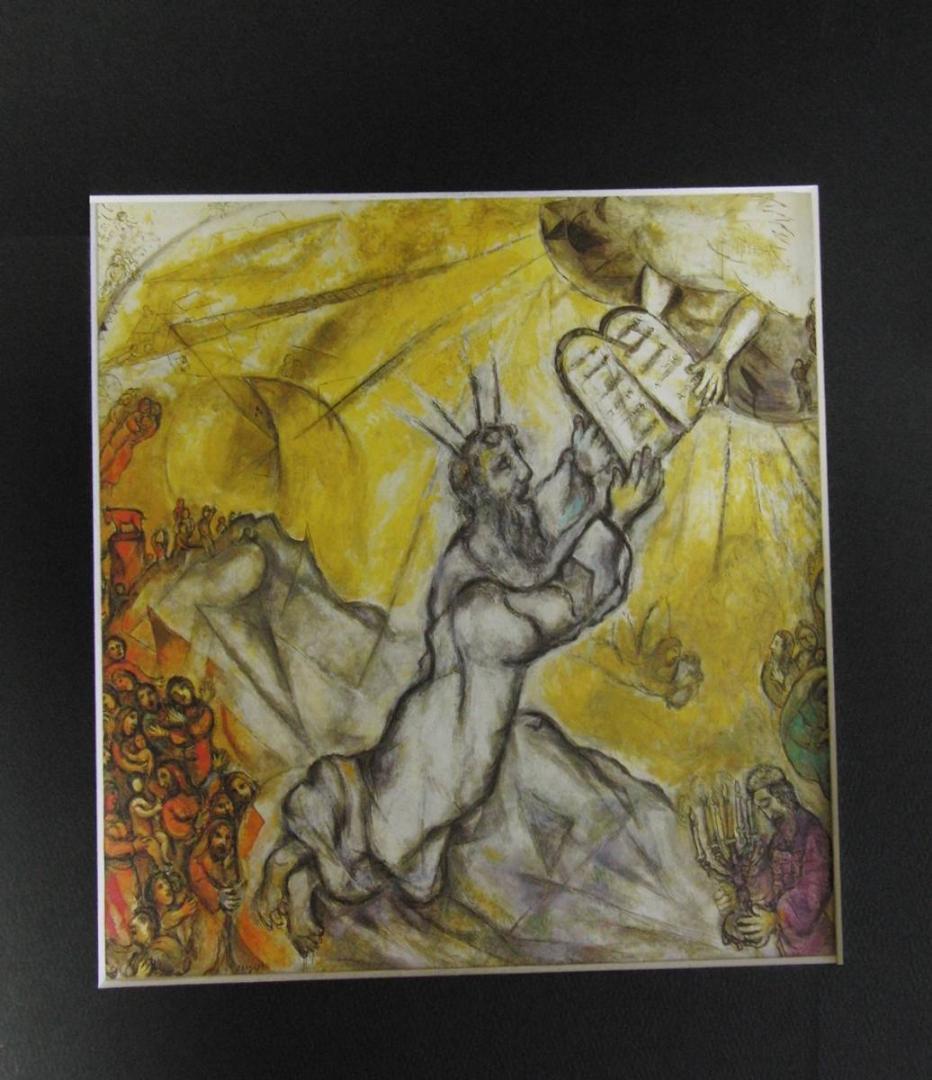 マルク・シャガール、Moise recevant les Tables de