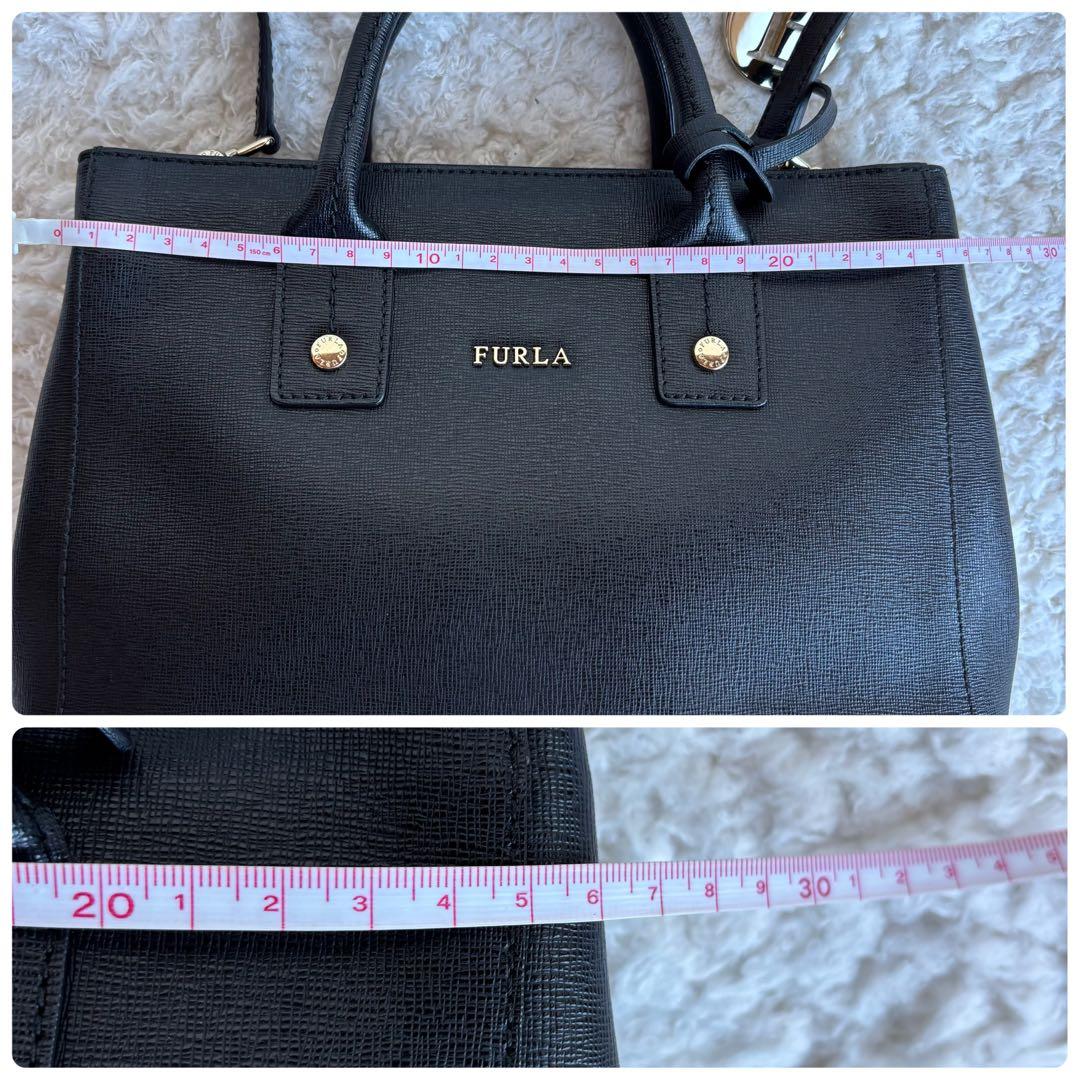 美品【FURLA フルラ】ハンドバッグ ショルダーバッグ 2wayバッグ レザー