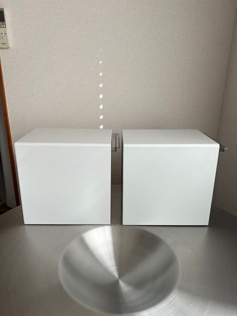 ホワイト 書類整理ケース 2個セット