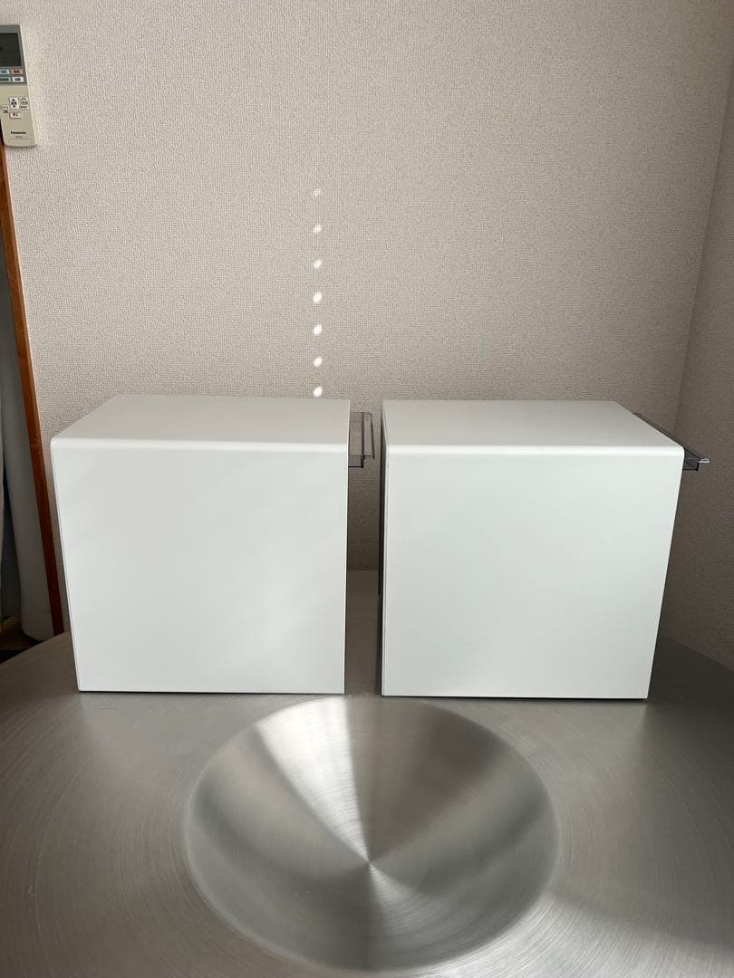 ホワイト 書類整理ケース 2個セット