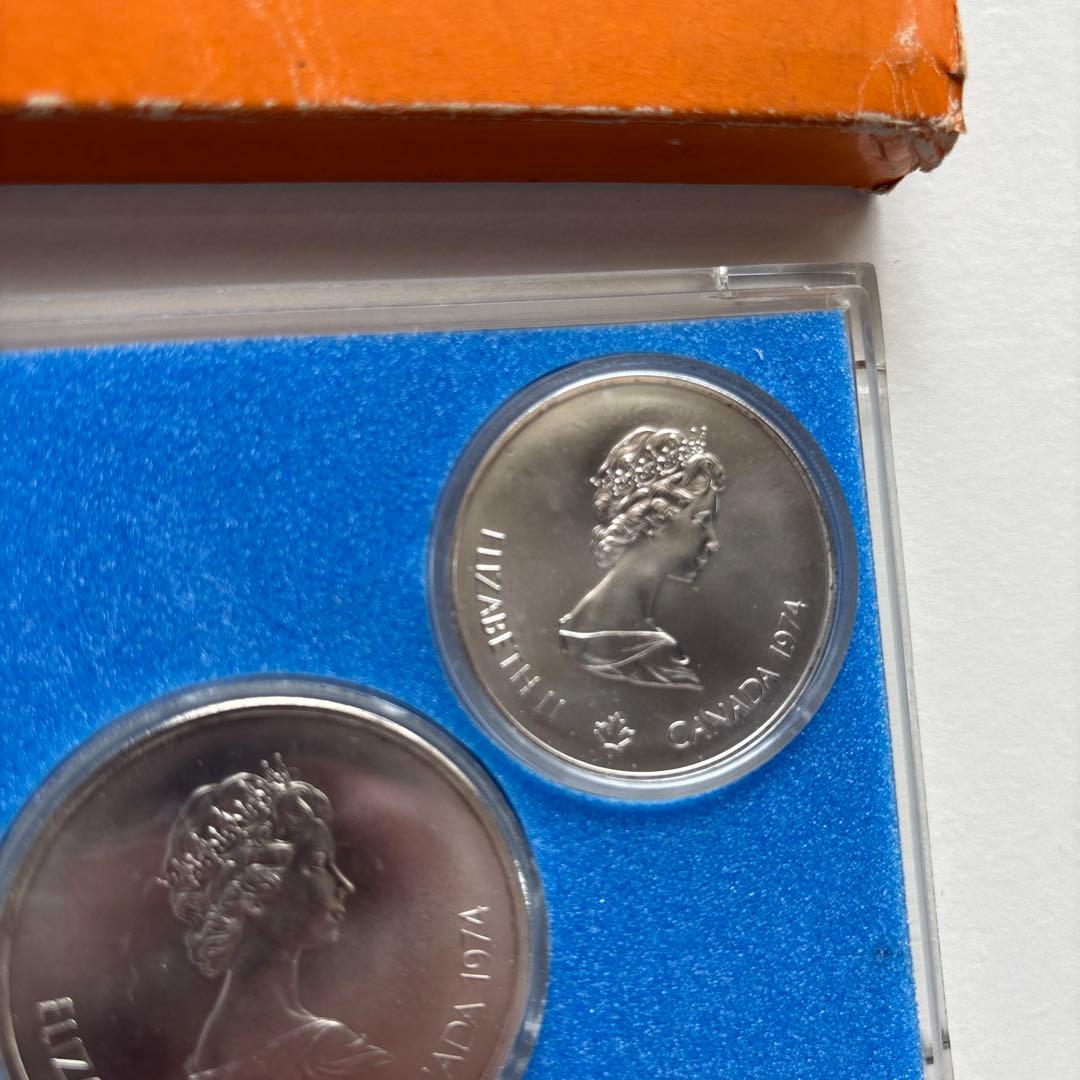 ら*ち様 モントリオールオリンピック記念銀貨セット