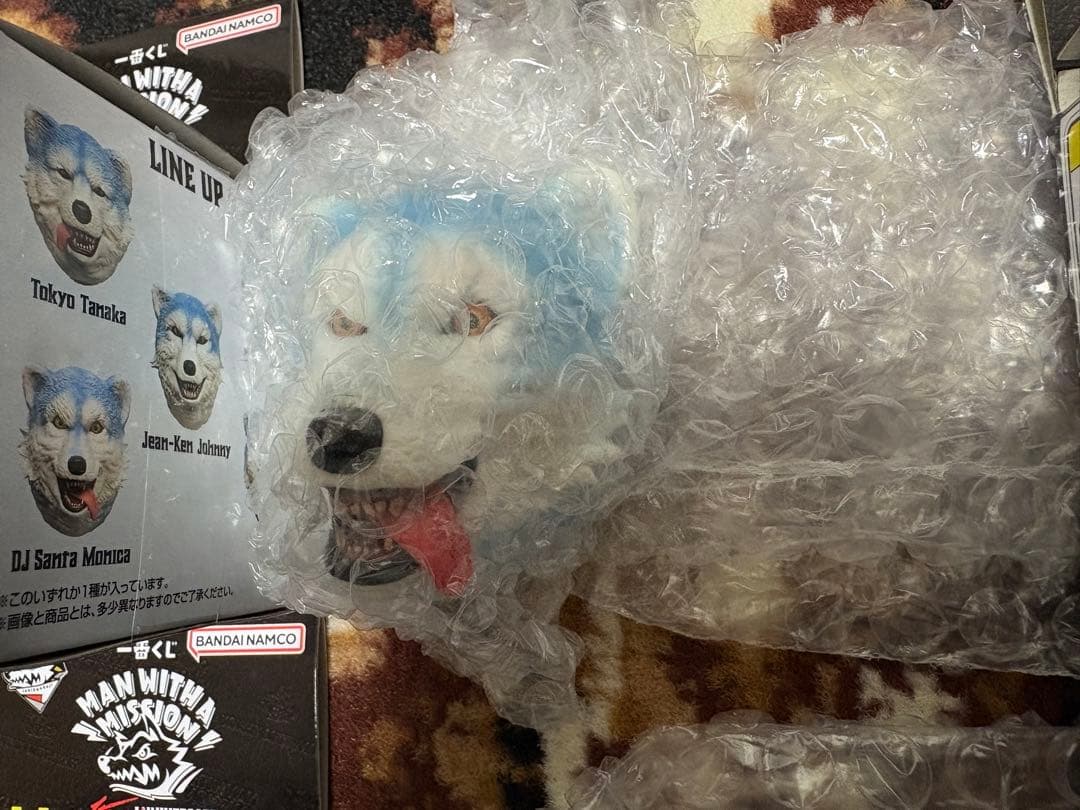 一番くじ　MAN WITH A MISSION H賞 フェイスマグネット　4種