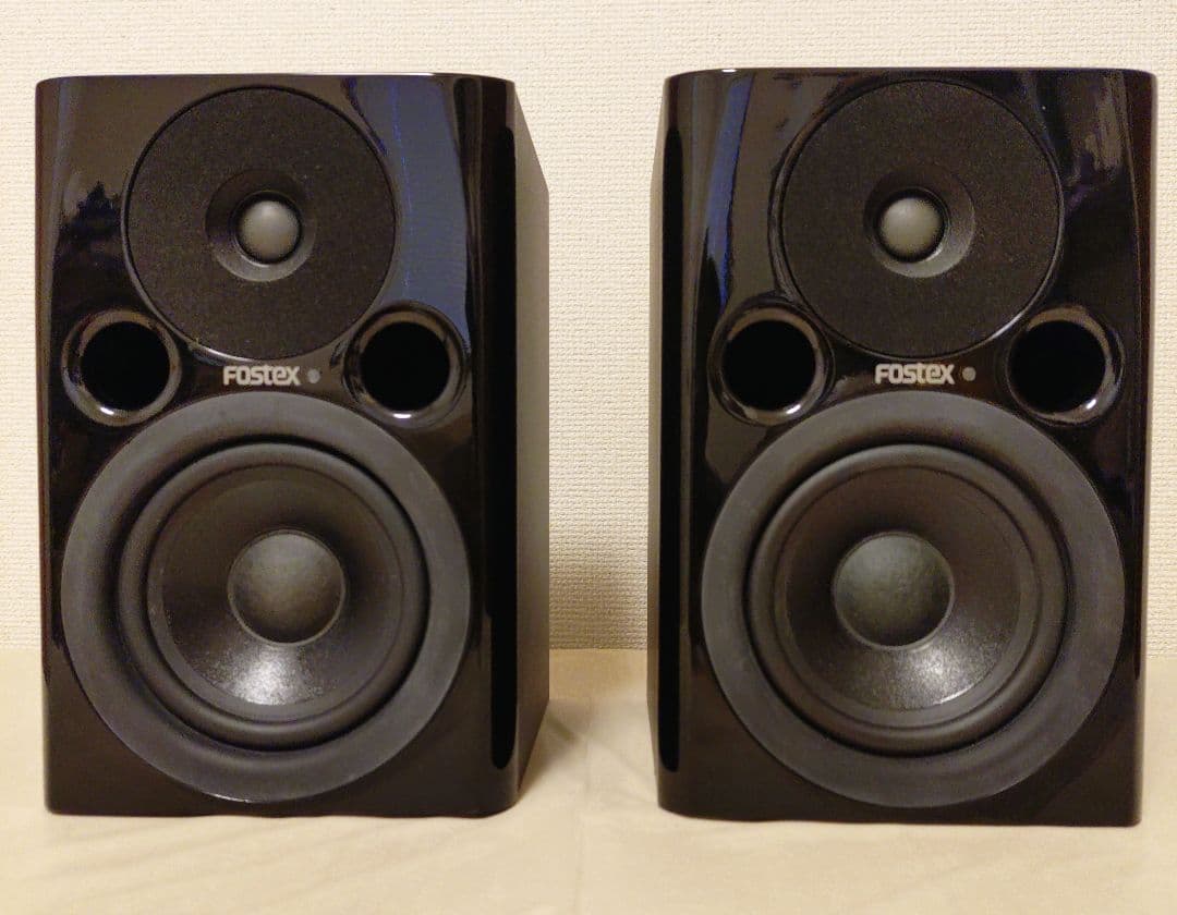 FOSTEX PM0.4n ブラック スタジオモニタースピーカー　ペア