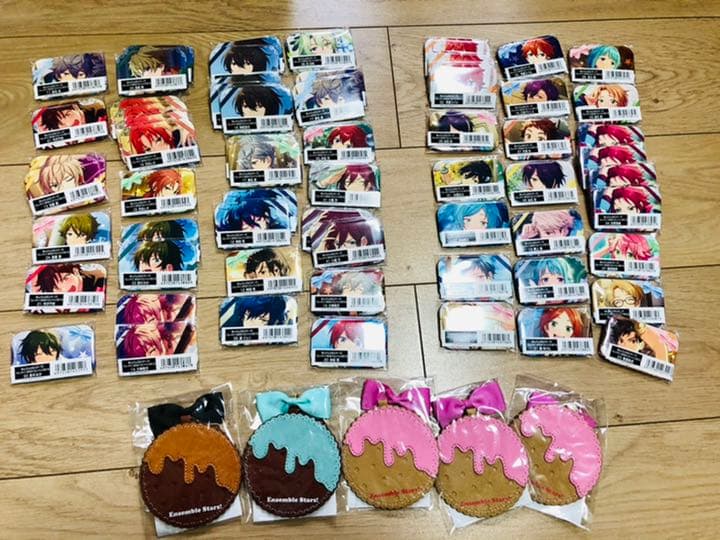 あんさんぶるスターズ　あんスタ　バレンタイン　まるかく　2019 缶バッジ