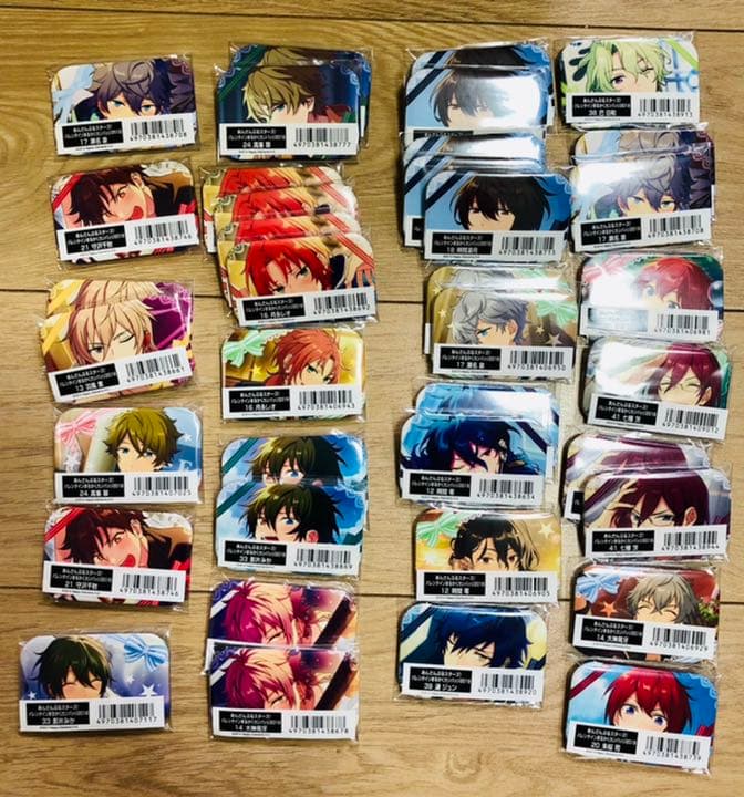 あんさんぶるスターズ　あんスタ　バレンタイン　まるかく　2019 缶バッジ