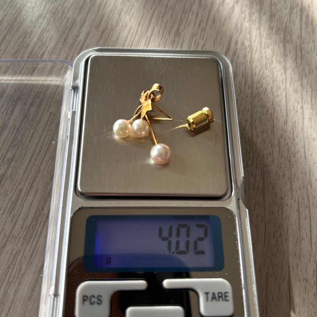 【真由美】※他の方は購入しないでください！　18金リボンブローチ