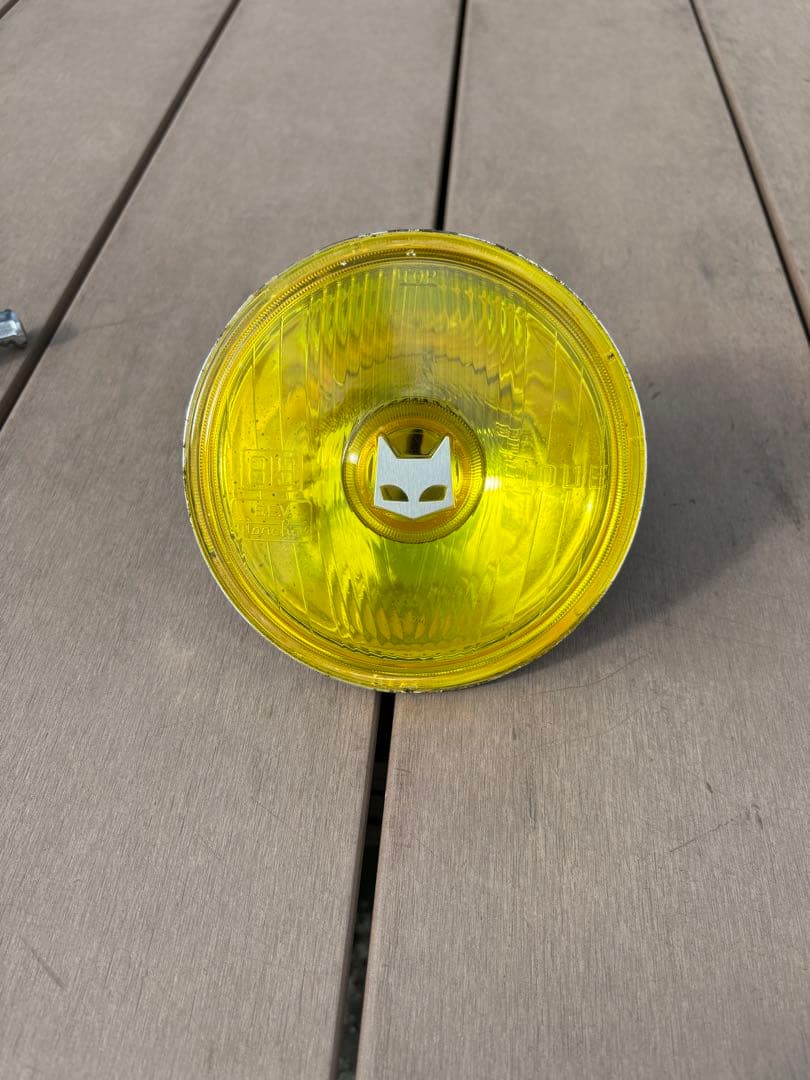 819 イエロー　マーシャル　ヘッドライト　エイプ50 モンキー　ゴリラ