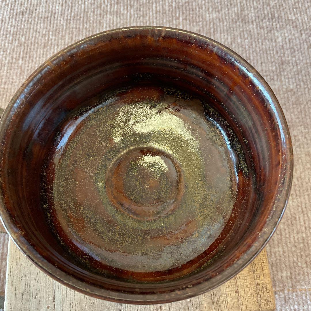 茶碗　竹泉　作