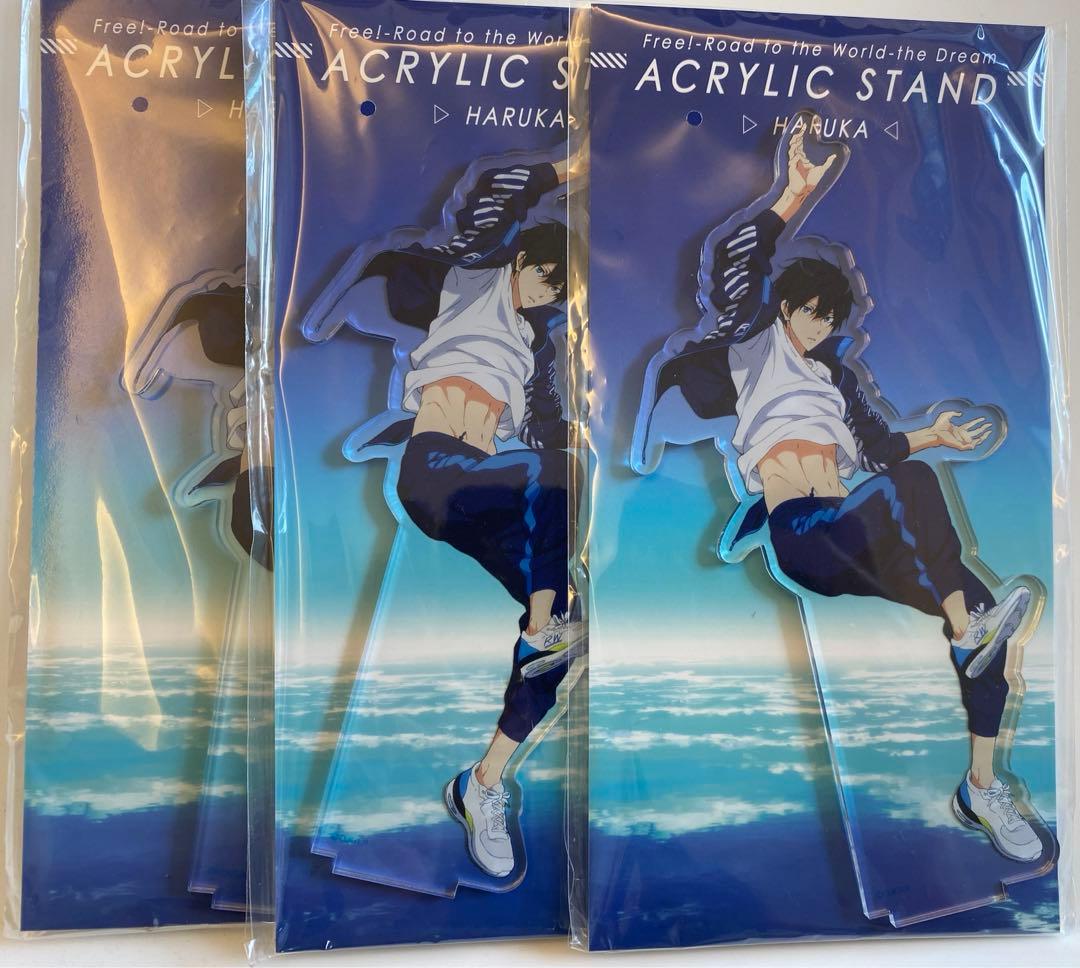 七瀬遙 free アクリルスタンド 3点