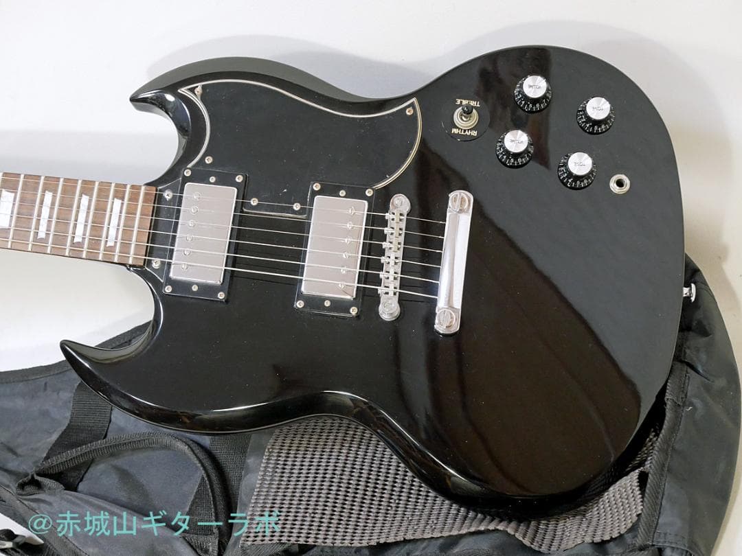 Epiphone G-400 BK 2007年韓国製★ソフトGIGケース付