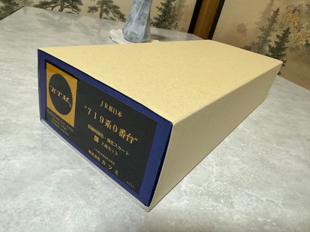 新品未走行　カツミ 719系磐越西線あかべぇ色　2両セット