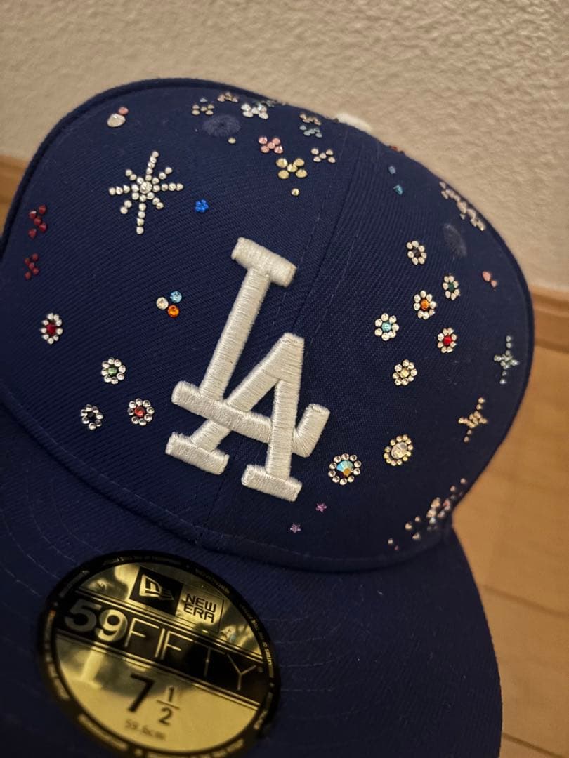 New Eraジュエルキャップ スワロフスキー　71/2