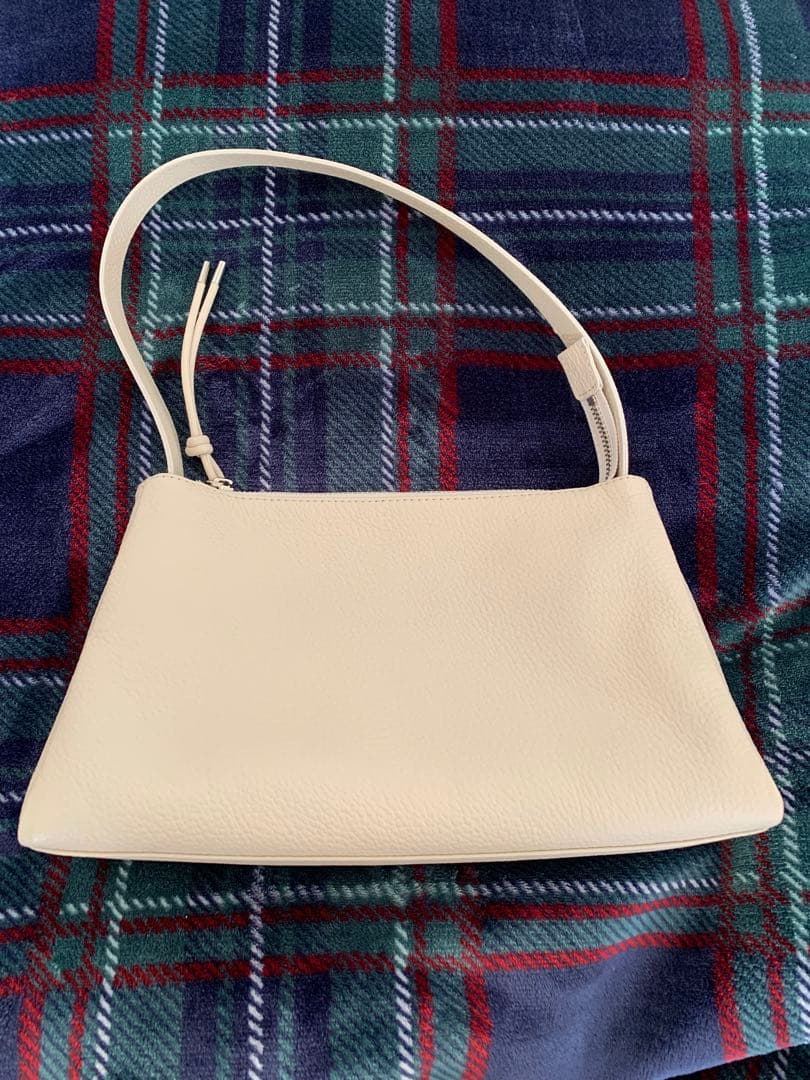 russet レザー2WAYショルダーバッグ アイボリー