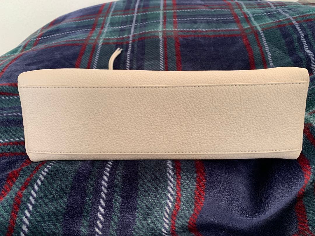 russet レザー2WAYショルダーバッグ アイボリー